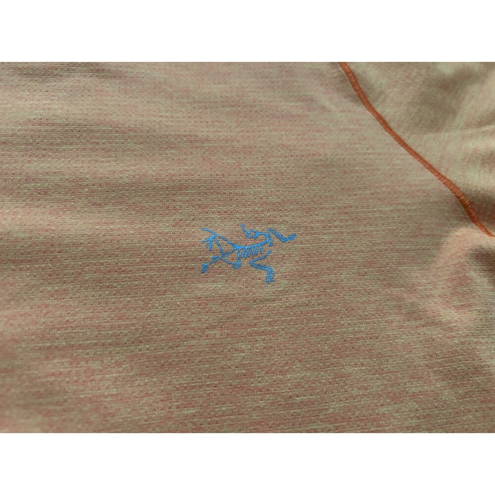 Arc'teryx Cormac Crew Short Sleeve Shirt Mens Medium Orange 15518 - Picture 2 of 8